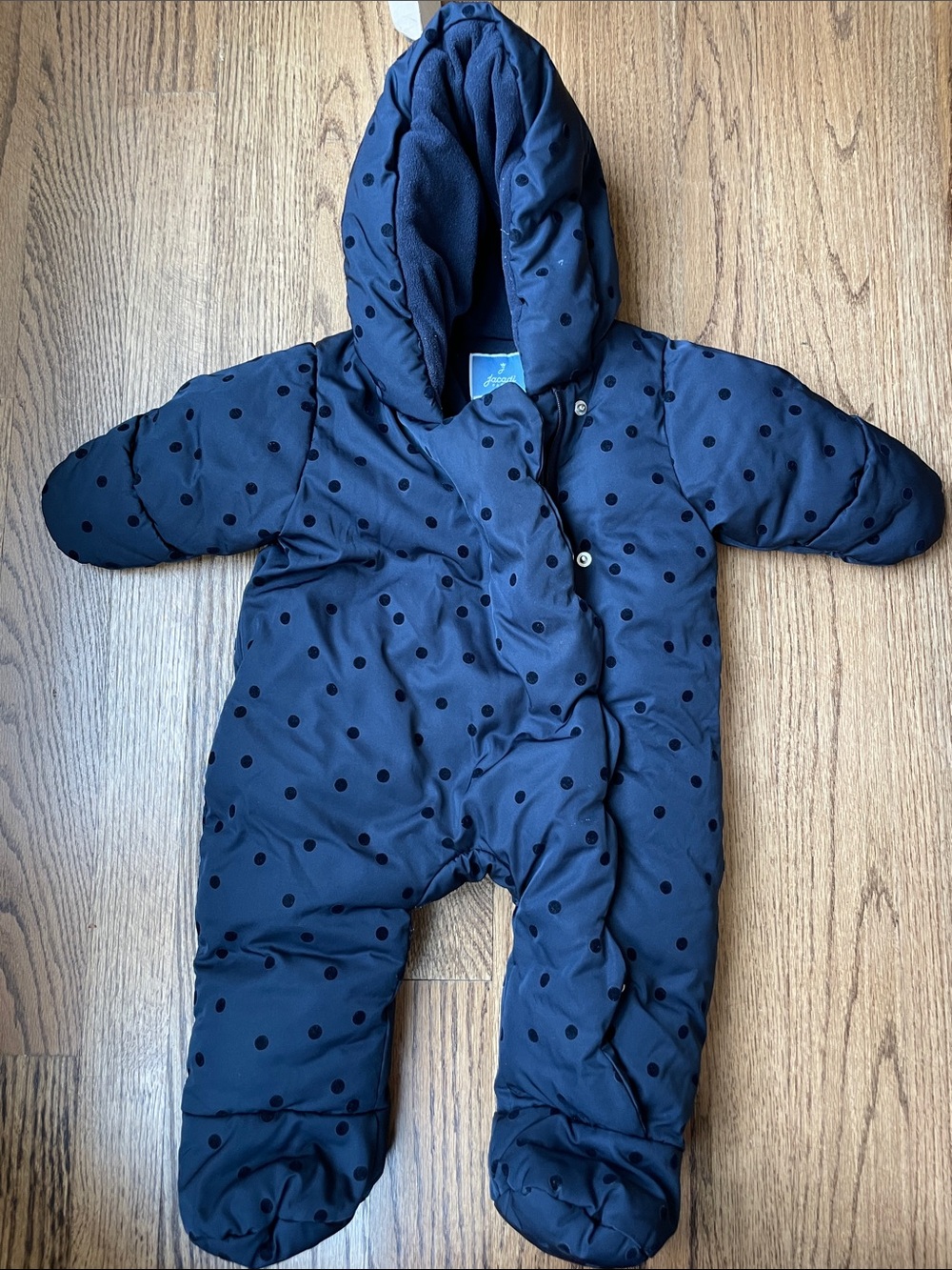 Jacadi 6mo baby bunting for winter great condition